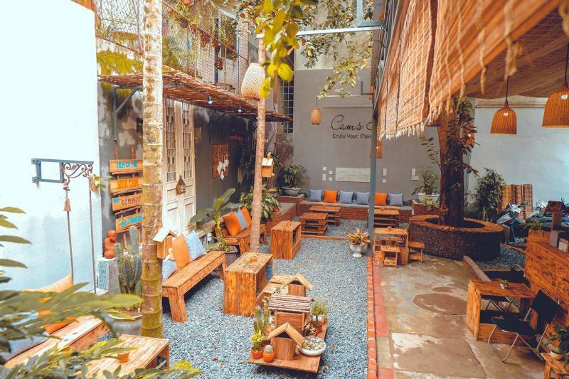 CAM’S HOUSE Coffee & Tea - Enjoy Coffee & Tea - Quán cafe với không gian ngập tràn sắc cam cá tính