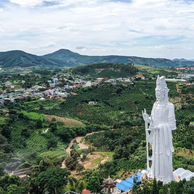 Chùa Linh Ẩn nơi an tọa của tượng quan âm lớn nhất Đà lạt