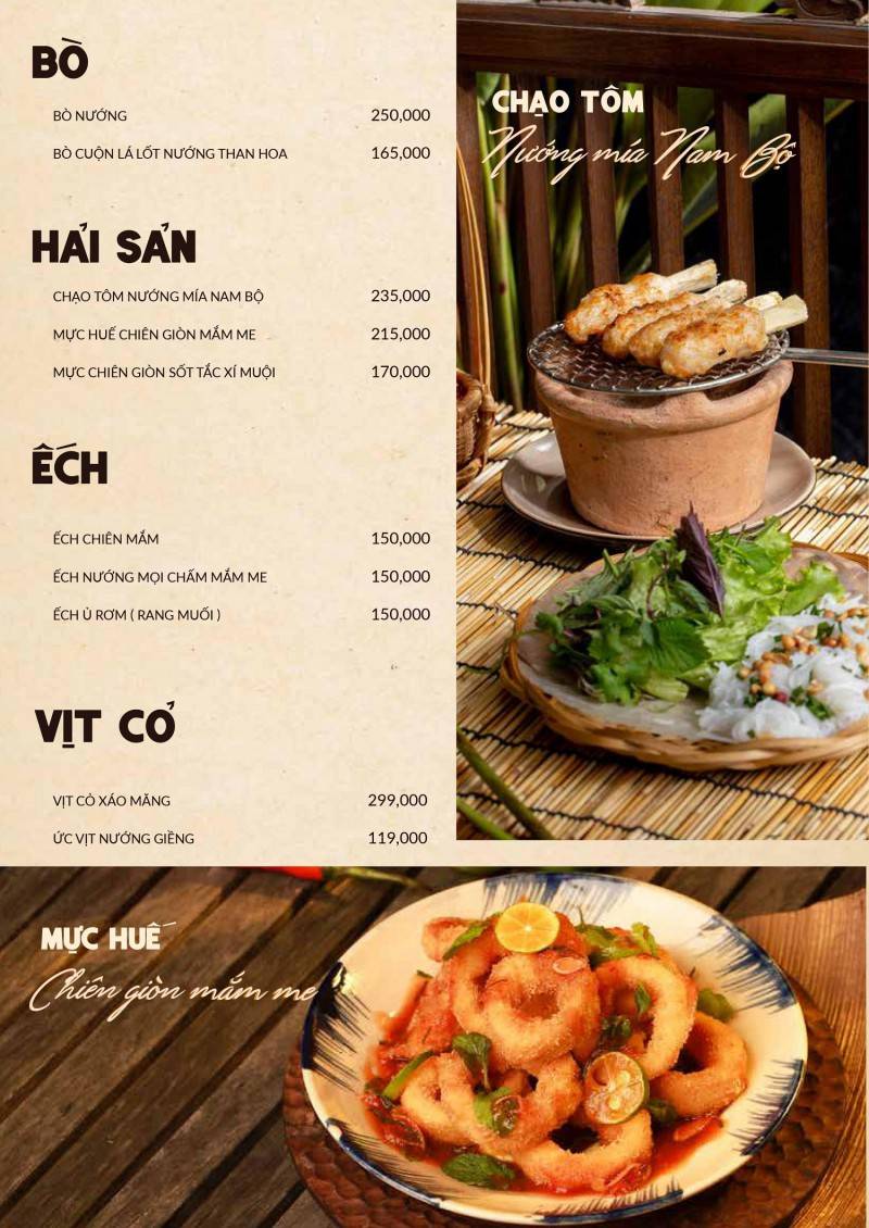 Cau Go Vietnamese Cuisine – Tuyệt mỹ với không gian ẩm thực bao quát toàn cảnh Hồ Hoàn Kiếm