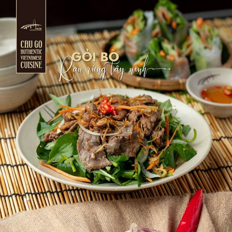 Cau Go Vietnamese Cuisine – Tuyệt mỹ với không gian ẩm thực bao quát toàn cảnh Hồ Hoàn Kiếm