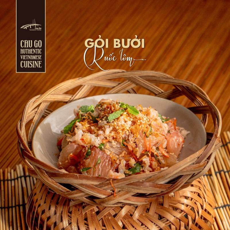 Cau Go Vietnamese Cuisine – Tuyệt mỹ với không gian ẩm thực bao quát toàn cảnh Hồ Hoàn Kiếm