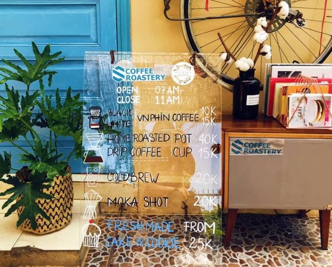 Ghé quán cà phê nhạc Trịnh độc đáo mang tên S Coffee Roastery
