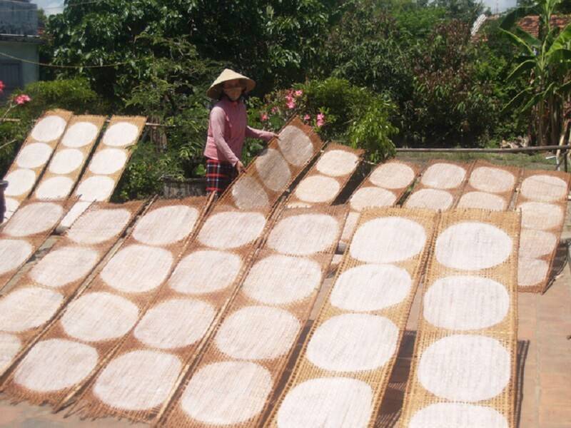 Làng nghề Bánh tráng Hòa Đa - Đặc sản truyền thống của tỉnh Phú Yên