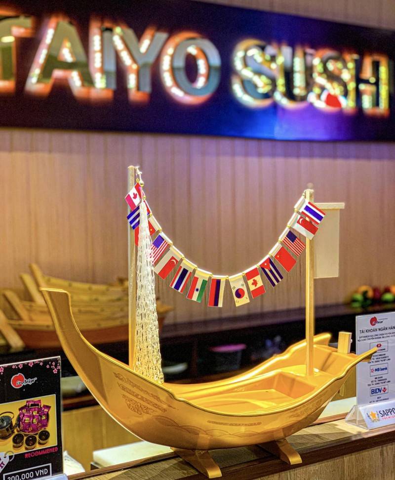 Akataiyo Sushi, nhà hàng Nhật Bản sang trọng bậc nhất Bình Dương