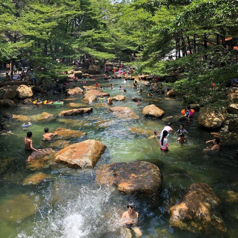 Ấn tượng Khu du lịch Thủy Châu với khung cảnh thiên nhiên xanh mát