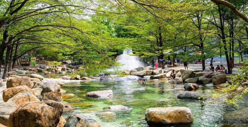 Ấn tượng Khu du lịch Thủy Châu với khung cảnh thiên nhiên xanh mát