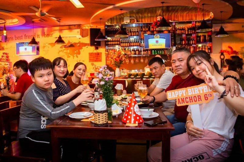 Anchor Wine Boutique &amp; Restaurant – Không gian tiệc tùng sang trọng và ấm cúng