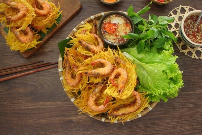 Bánh tôm Hồ Tây - Thưởng thức nét đẹp của ẩm thực Hà Nội