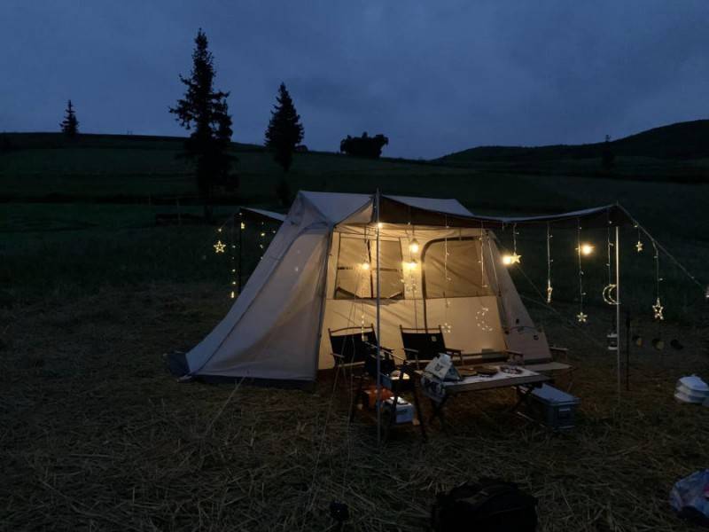 Cắm trại tại Thảo nguyên Suôi Thầu bình yên và thơ mộng
