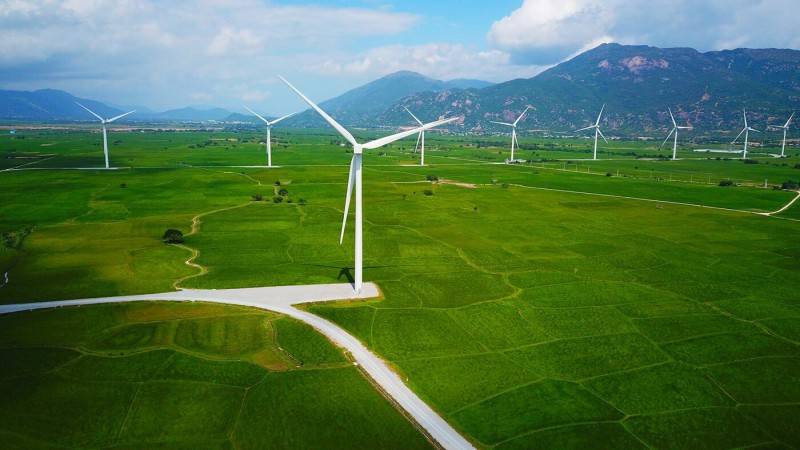 Cánh đồng điện gió Đầm Nại, bản hòa tấu của gió giữa đất trời Ninh Thuận