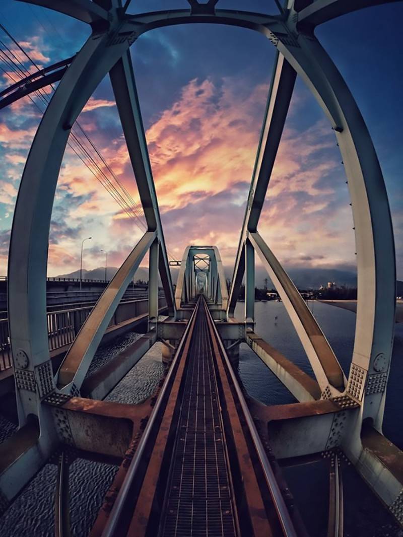 Cầu Nam Ô Đà Nẵng, nơi nối liền những chuyến tàu Bắc Nam