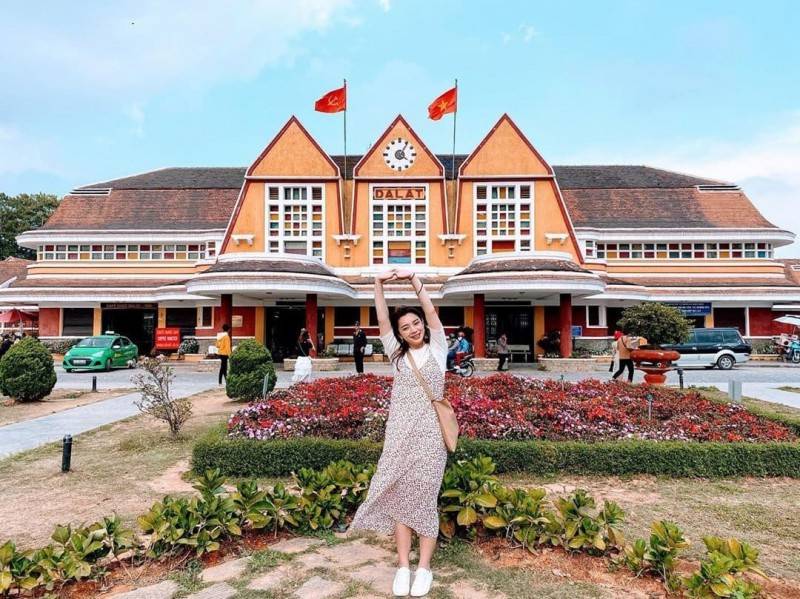 Check-in ga Đà Lạt - Ga xe lửa cổ nhất Đông Dương