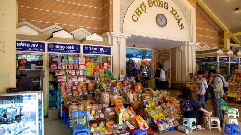 Chợ Đồng Xuân - Khu chợ nổi tiếng và sầm uất nhất Thành phố Thủ đô