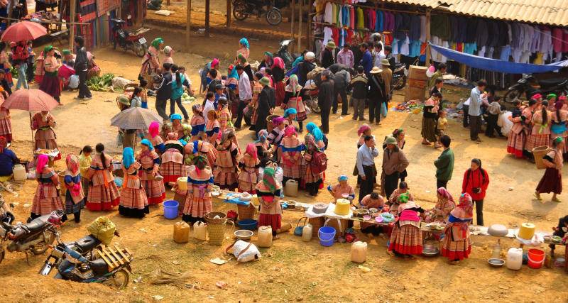 Chợ trên đá, nét đặc trưng của vùng cao Hà Giang