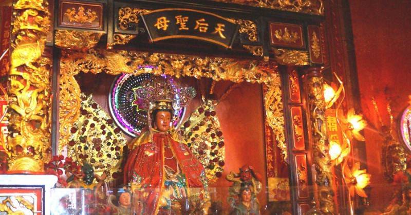 Chùa Bà Thiên Hậu Cà Mau, chốn linh thiêng của cộng đồng người Hoa
