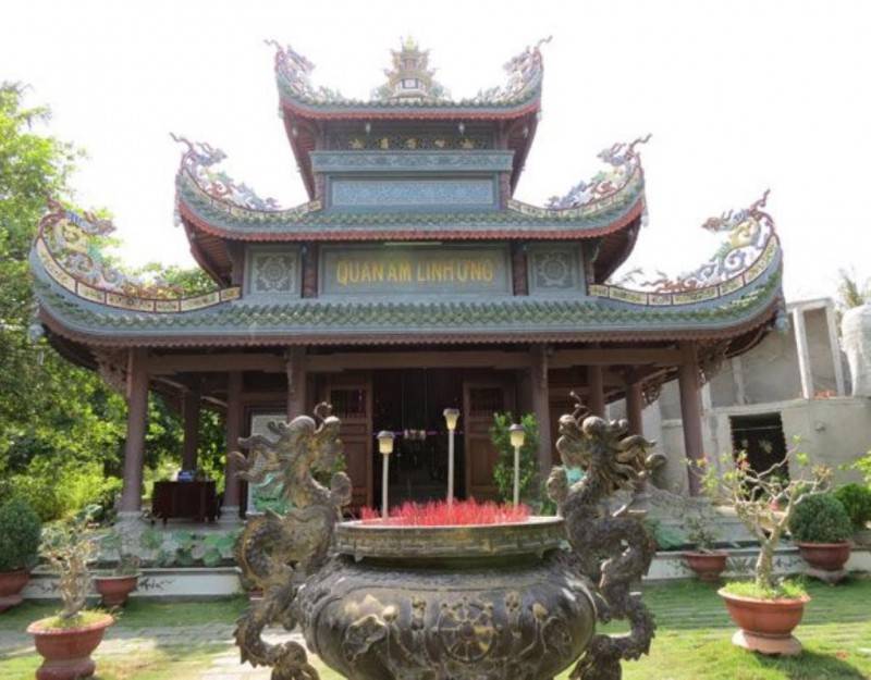 Chùa Thanh Lương Phú Yên - Nét kiến trúc độc đáo từ san hô và gáo dừa