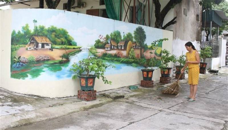 Con đường bích họa Ninh Bình - Vẻ đẹp cổ tích qua tranh