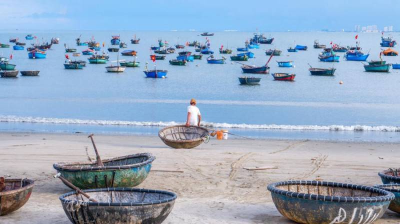 Đến Mũi Nghê Đà Nẵng hòa mình vào nhịp sống của người dân làng chài