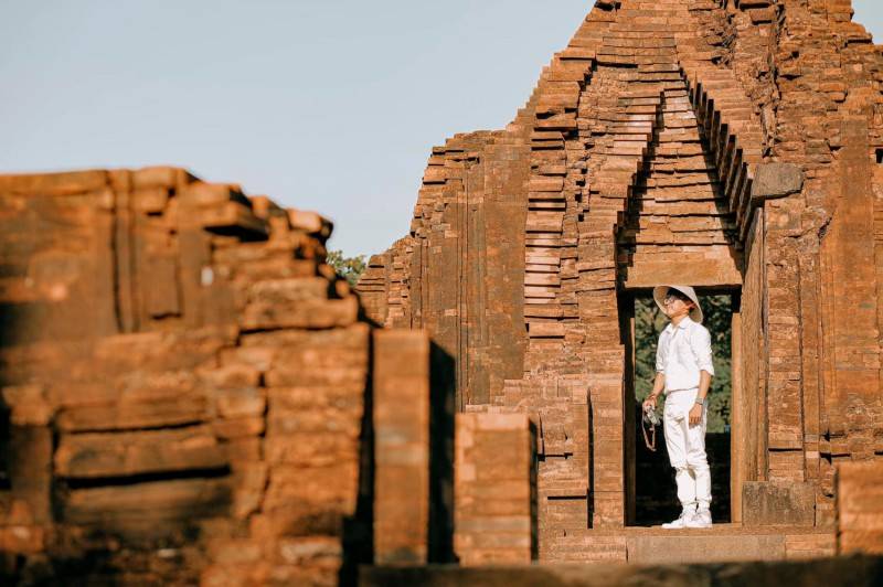 Đến Thánh địa Mỹ Sơn chiêm ngưỡng tuyệt tác kiến trúc Chăm Pa