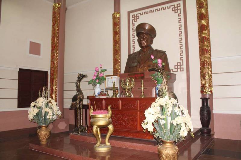 Đền thờ Trung tướng Đồng Văn Cống nơi ghi công vị tướng bưng biền