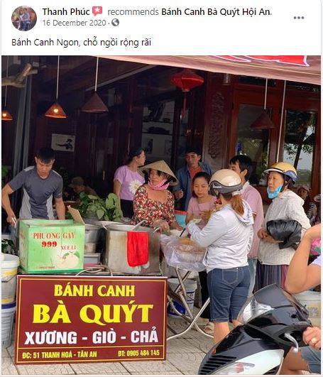 Du lịch Hội An nhất định phải thử qua bánh canh bà Quýt