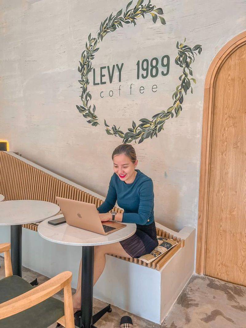 Dừng chân tại Levy 1989 Coffee tìm không gian thoáng đãng giữa lòng thành phố