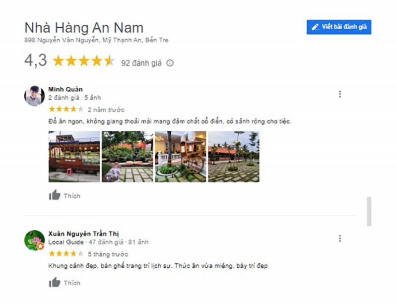 Ghé đến Nhà Hàng An Nam Bến Tre thưởng thức ẩm thực Đông Tây kết hợp