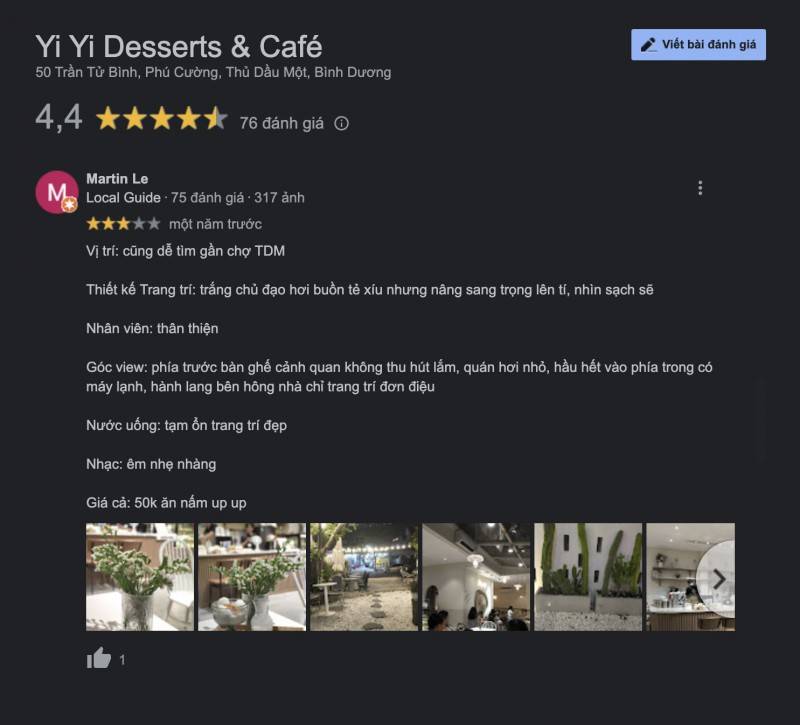 Ghé Yiyi Dessert Cafe check in không gian cà phê phong cách tình thơ Hàn Quốc