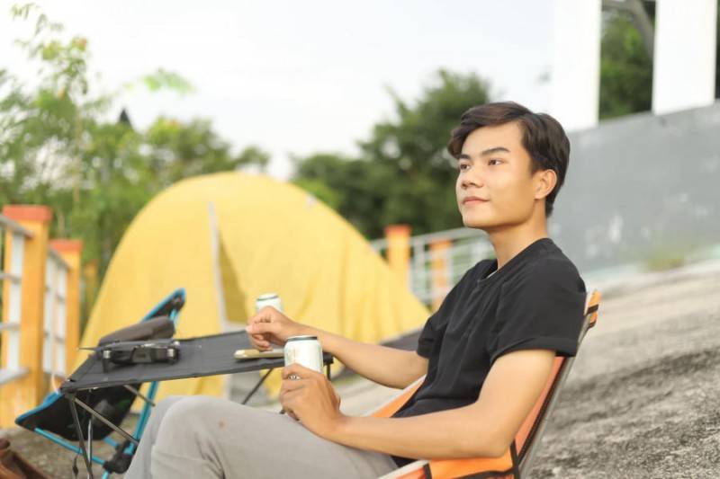 Hành trình Cắm trại An Giang của chàng trai Dương Nhật Quang