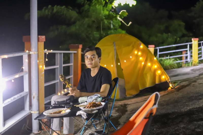 Hành trình Cắm trại An Giang của chàng trai Dương Nhật Quang