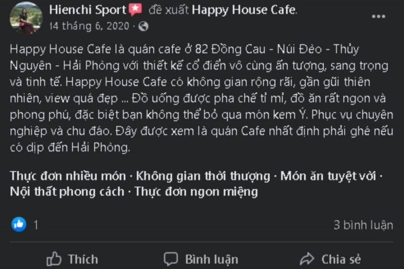 Happy House Cafe - Quán cafe cá Koi độc đáo giữa lòng Hải Phòng