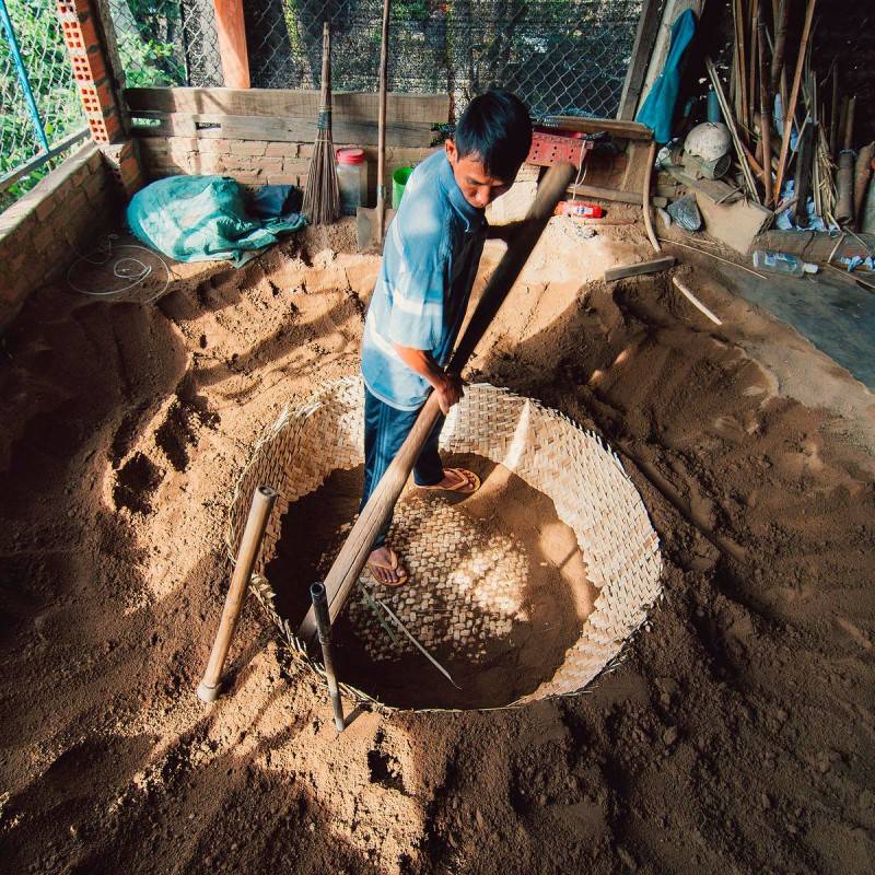 Khám phá nghề đan thúng chai Phú Mỹ - Làng nghề truyền thống từng bước vươn mình ra biển lớn