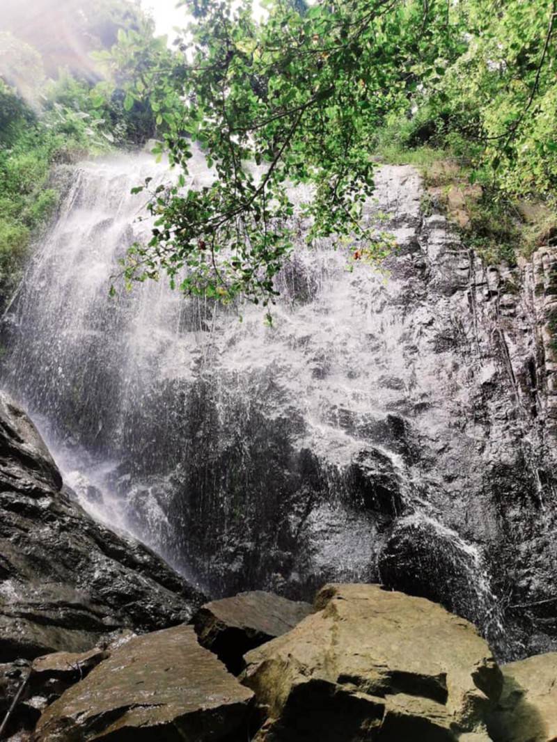 Khám phá thác Otuksa trên núi Cấm, địa điểm cực chill ít người biết đến