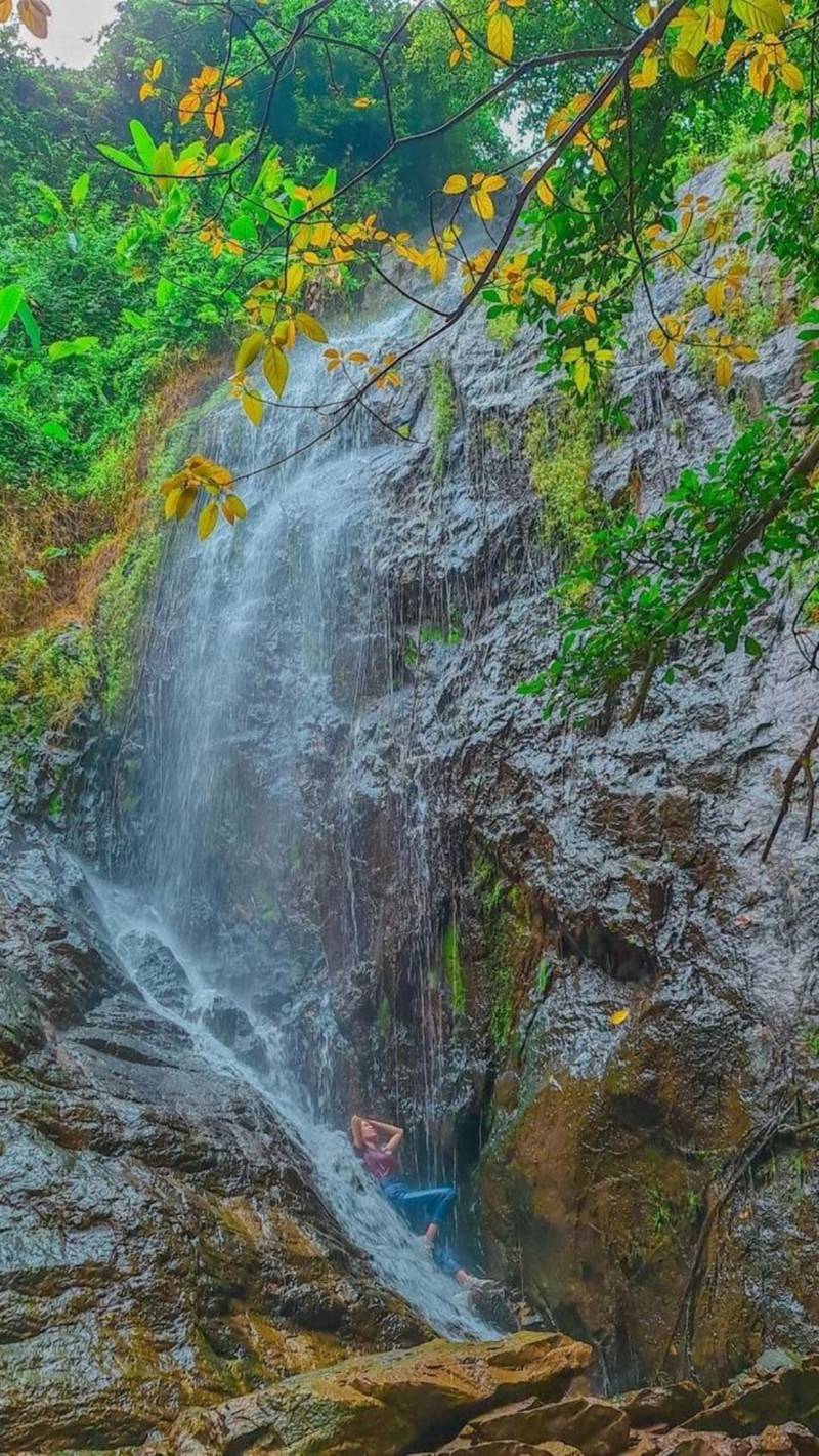 Khám phá thác Otuksa trên núi Cấm, địa điểm cực chill ít người biết đến