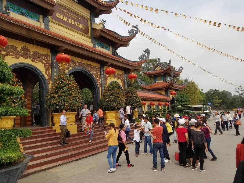 Lễ hội chùa Ba Vàng - Mang ý nghĩa an lành, lòng biết ơn về cội nguồn