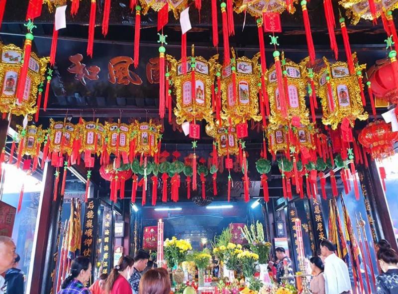 Lễ hội Vía Bà Thiên Hậu Cà Mau, nghi lễ tín ngưỡng người Hoa