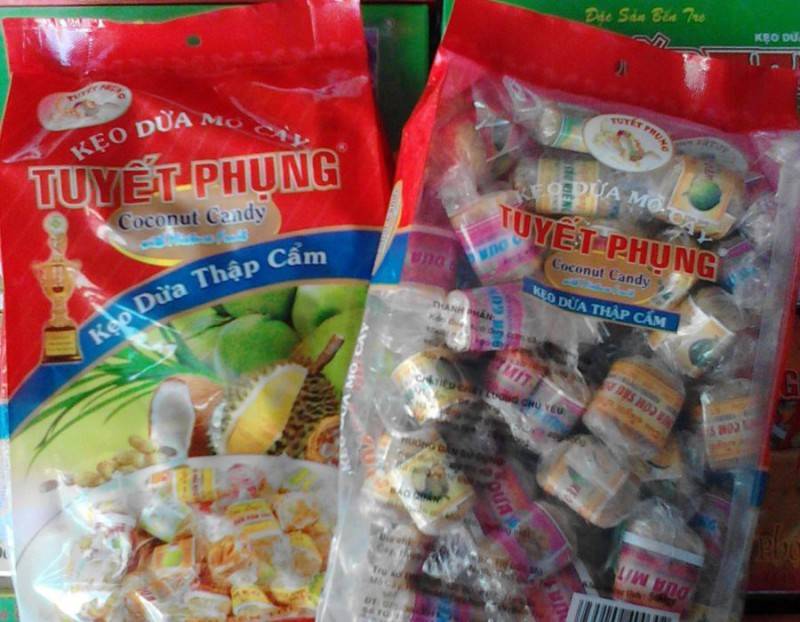 Lưu ngay top thương hiệu kẹo dừa Bến Tre cực chất lượng