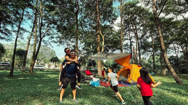 Mách bạn địa điểm camping Hà Nội cực chill cho dịp cuối tuần