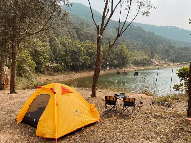 Mách bạn địa điểm camping Hà Nội cực chill cho dịp cuối tuần