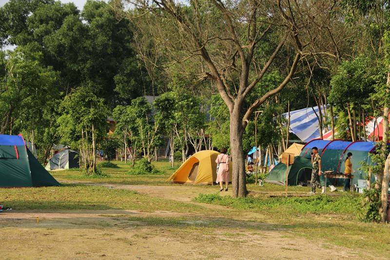 Mách bạn địa điểm camping Hà Nội cực chill cho dịp cuối tuần