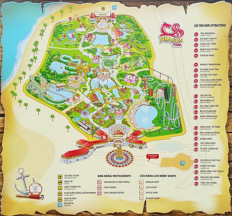 Một ngày tại Dragon Park Hạ Long khuấy đảo cả mùa hè cực chill