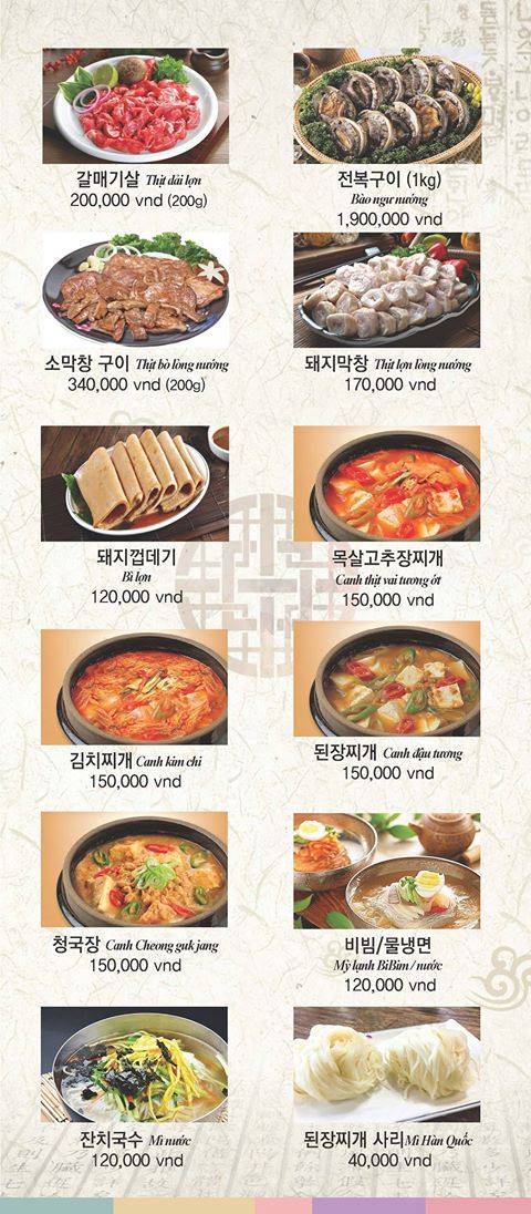 Muốn trải nghiệm thịt nướng chuẩn vị Hàn, bạn phải đến ngay Nhà hàng Samwon nhé