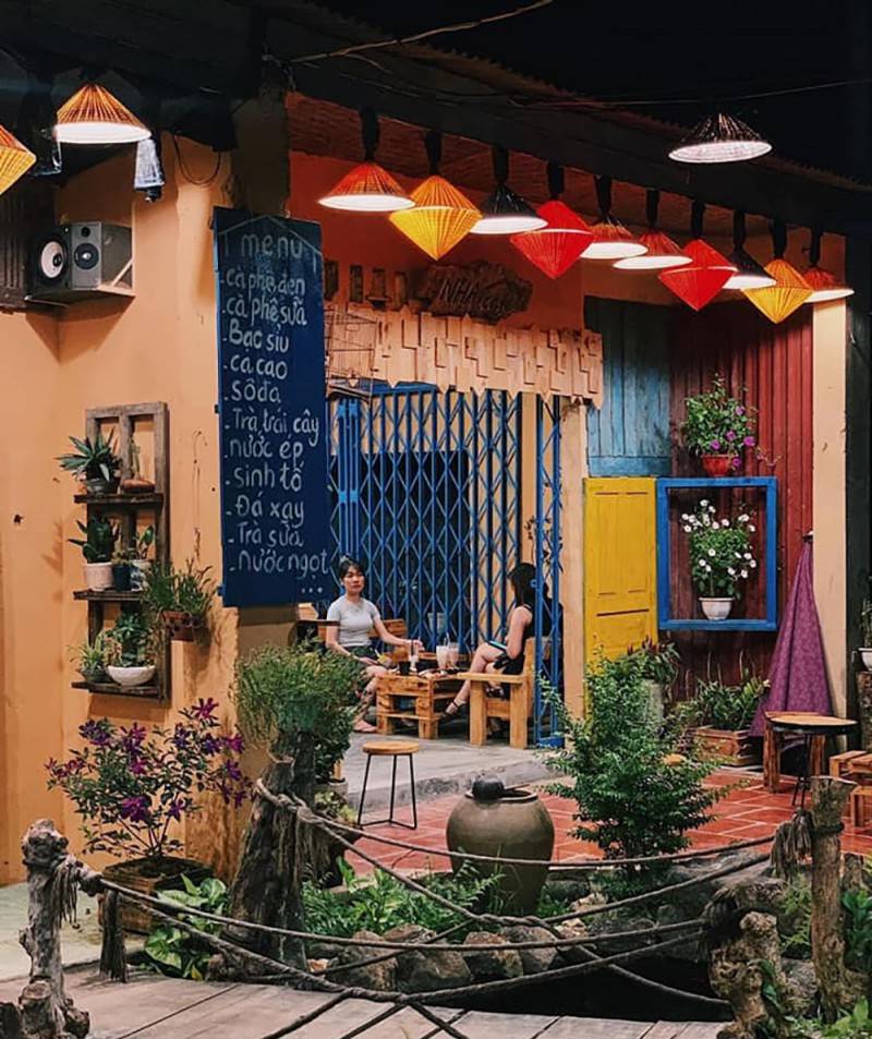 Nhà Coffee ở Kon Tum, siêu đẹp siêu dễ thương