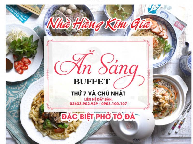 Nhà hàng Kim Gia Đà Lạt – Sự kết hợp phong cách Á Âu trong ẩm thực Việt