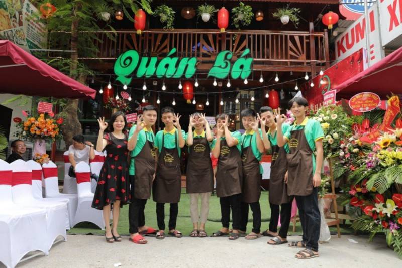Nhà hàng Quán Lá Hải Phòng - Hương vị ẩm thực đồng quê Tây Bắc