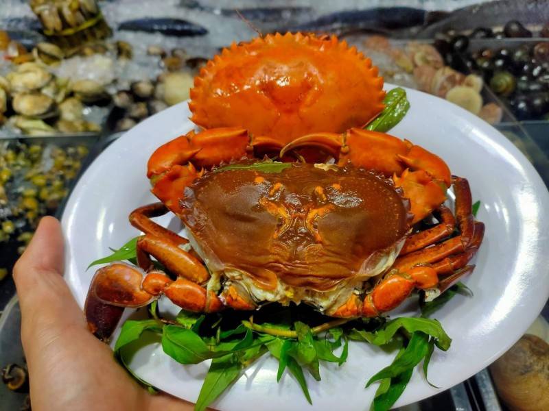 No nê căng cả bụng với bữa hải sản thơm ngon tại Quán Thái Nướng