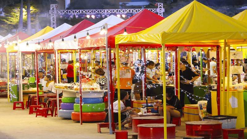 Oanh tạc chợ đêm Helio Đà Nẵng - Tổ hợp mua sắm, ẩm thực về đêm lớn nhất Đà Nẵng
