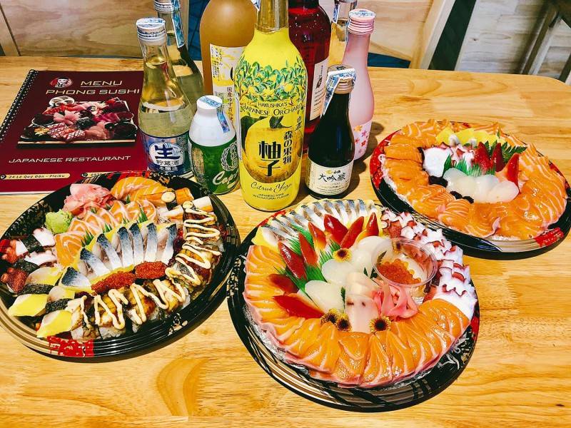Phong Sushi, trải nghiệm ẩm thực Nhật Bản giữa lòng Gia Lai