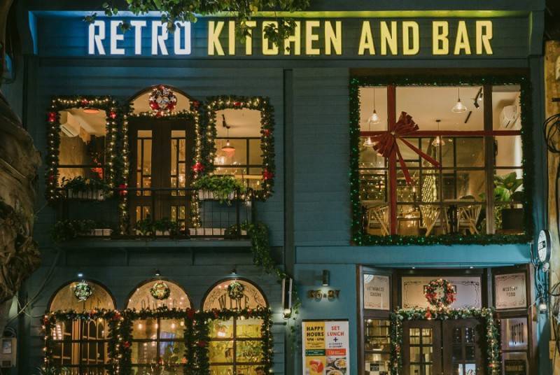 Retro Kitchen and Bar Da Nang - Kiến trúc Châu  Âu giữa lòng Đà Nẵng