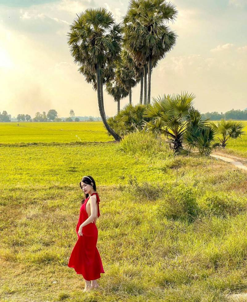 Review An Giang, tìm về miền quê yên bình cùng cô nàng Huyền Trang